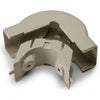HellermannTyton TSRP2I-29-1 External Corner Cover, 1-1/4", 1" Bend Radius, PVC, Ivory, 1/bag