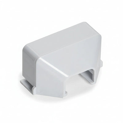 HellermannTyton TSRP2W-12 Reducer, 1-3/4" to 3/4" (TSRP3 to TSRP1), PVC, White, 1/bag