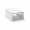 HellermannTyton TSRP2W-14 Splice Cover, 1-1/4", PVC, White, 1/bag
