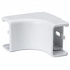 HellermannTyton TSRP2W-33-1 Internal Corner Cover, 1-1/4", 1" Bend Radius, PVC, White, 1/bag