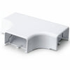 HellermannTyton TSRP3W-21-1 Tee Cover, 1-3/4", 1" Bend Radius, PVC, White, 1/bag