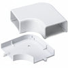 HellermannTyton TSRP3W-25-1 Elbow Cover, 1-3/4", 1" Bend Radius, PVC, White, 1/bag