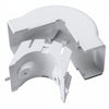 HellermannTyton TSRP3W-29-1 External Corner Cover, 1-3/4", 1" Bend Radius, PVC, White, 1/bag