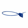 9" 40lb Blue Tug Tight Adjustable Plastic Security Seal 100/Bag