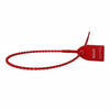 9" 40lb Red Tug Tight Adjustable Plastic Security Seal 1,000/Bag