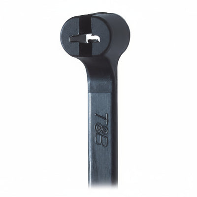 Ty-Rap by ABB TY23MX-0 Cable Tie, Black Nylon, Uv Resistant, 3.6"L, Tensile Strength 18lbs MS3367-4-0