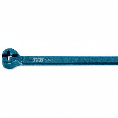 Thomas & Betts TY25M-NDT 7" 50lb Polyamide Metal Detectable Cable Tie 1000/bag