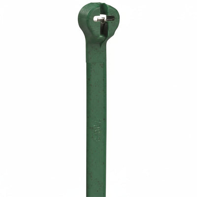 TY24M-5 Green Polyamide (Nylon 6.6) Cable Tie (40lb Tensile Strength)