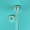 Thomas & Betts TYF35M Cable Tie 50lb 7" Natural Nylon with Stainless Steel Locking Device .138 Mounting Hole