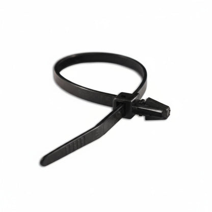 Push-Mount Cable Ties Without Wings