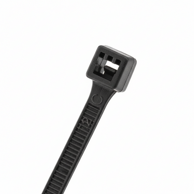 11" 75lb UV Black Cable Ties 100/bag