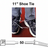 30" 50lb Natural Shoe Ties 500/bag