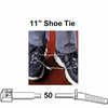 24" 50lb Natural Shoe Ties 500/bag