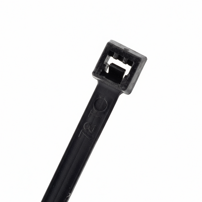 14" 75lb UV Black Cable Ties 100/bag