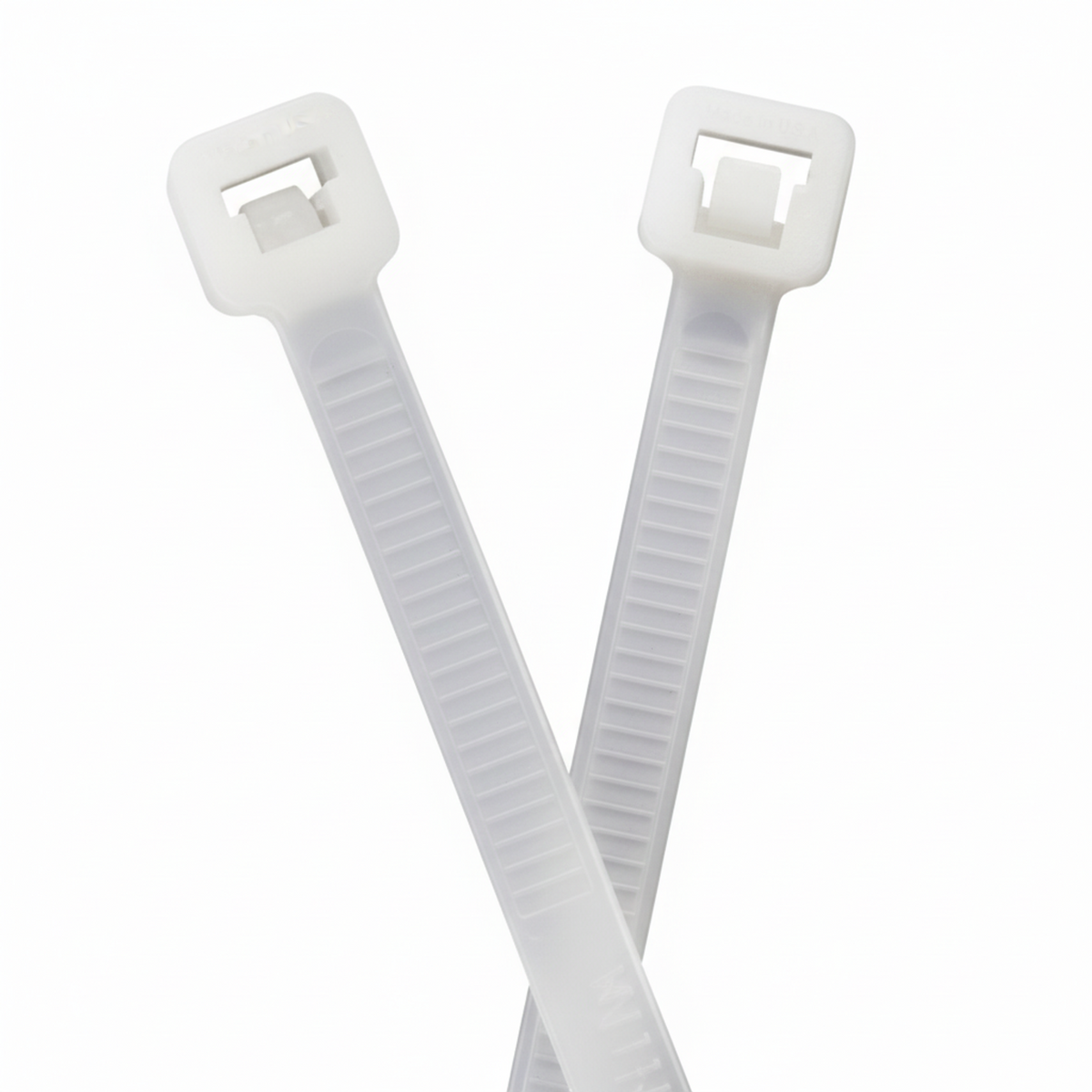 11.81" 50lb Natural Cable Ties 1000/bag Part # S11-50-9M