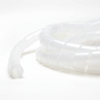 3/8" Diameter Polyethylene Natural Spiral Wrap 100ft/Spool