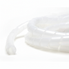 3/4" Diameter Polyethylene Natural Spiral Wrap 100ft/Spool
