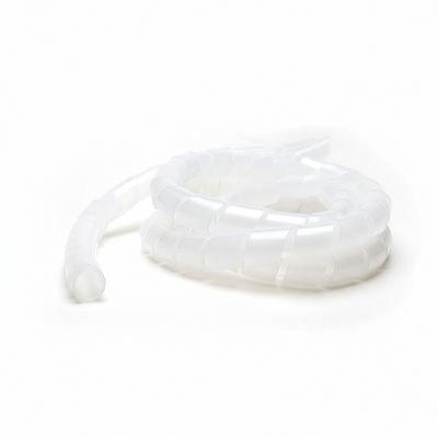 1" Diameter Polyethylene Natural Spiral Wrap 100ft/Spool