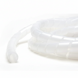 1 1/2" Diameter Polyethylene Natural Spiral Wrap 100ft/Spool