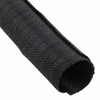 5/8” Black Techflex F6 Woven Wrap Woven Braided Sleeving 75ft