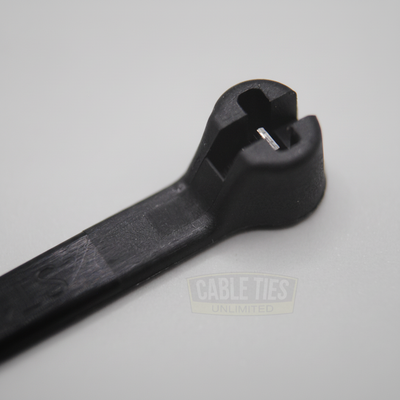 5.5" UV Black 40lbs Metal Tooth Cable Ties 100/bag Part #MT5.5-40-0C