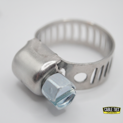 #4MP Stainless Steel Hose Clamp w/ Zinc Plated Screw 10/box