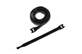 12" x 3/4" Velcro® Brand One Wrap® Straps Black 600/Spool