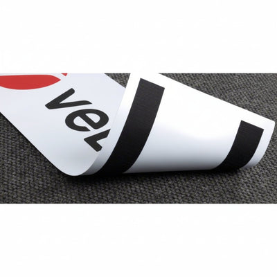 VELCRO BRAND Reclosable Fastener: Acrylic Adhesive, 75 ft, 1 1/2 in Wd, Black, Loop