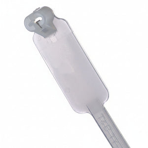 Thomas & Betts TY546M 7.25" 50lb Natural Nylon Identification .5x1" Marking Pad 100/Bag