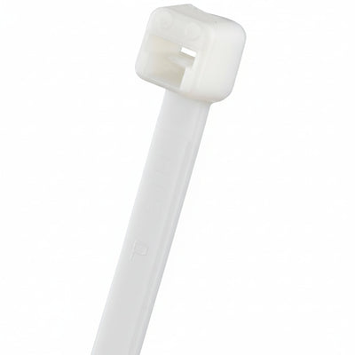 Panduit 8" 18lb. White Pan-Ty® Locking Cable Ties 1000/bag Part # PLT2M-M10