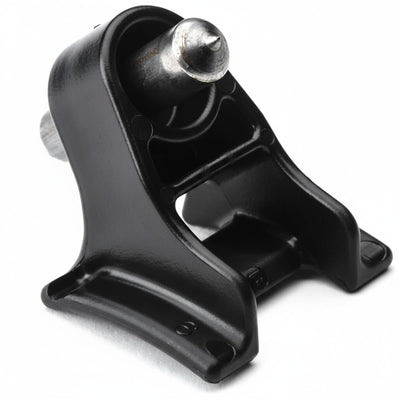 HellermannTyton WSM60IMHSUVH1 Weld Stud Mount, Max Bundle Diameter 6.0", Stud Diameter .24", PA66HIRHSUV, Black, 500/pkg