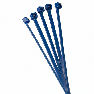 11" 50lb X-Ray Detectable Cable Ties 100/bag