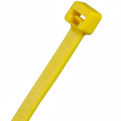 Panduit 8" 40lb. Yellow Pan-Ty® Locking Cable Ties 1000/bag Part # PLT2I-M4Y