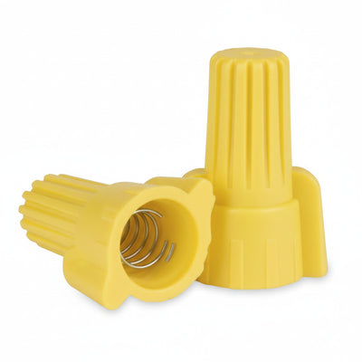 Winged Yellow Wire Connector 18-12, 500/bag